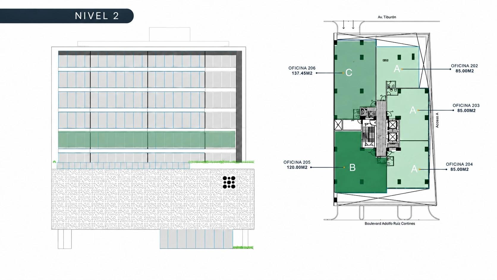 Plano del N2 · Salud en Torre Auro